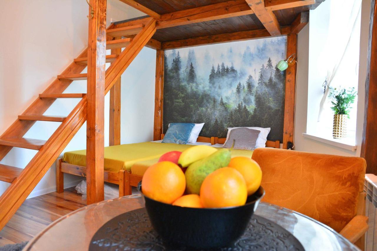 Pasmanteria u Mimi Bed & Breakfast Krynica Zdroj Bagian luar foto