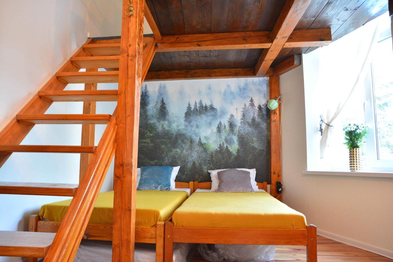 Pasmanteria u Mimi Bed & Breakfast Krynica Zdroj Bagian luar foto